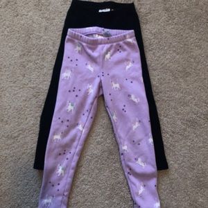 Cat and Jack cozy lined leggings